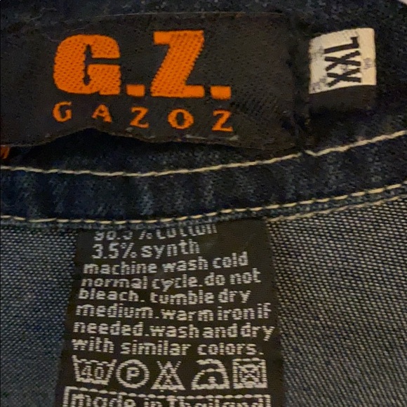 Denim Jacket - very high end new no tags gzoz - Picture 7 of 8